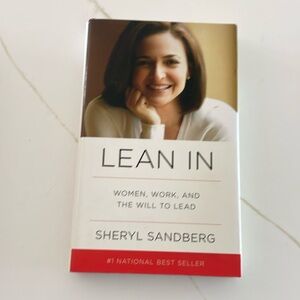 Book: Lean In by Sheryl Sandberg, excellent condition